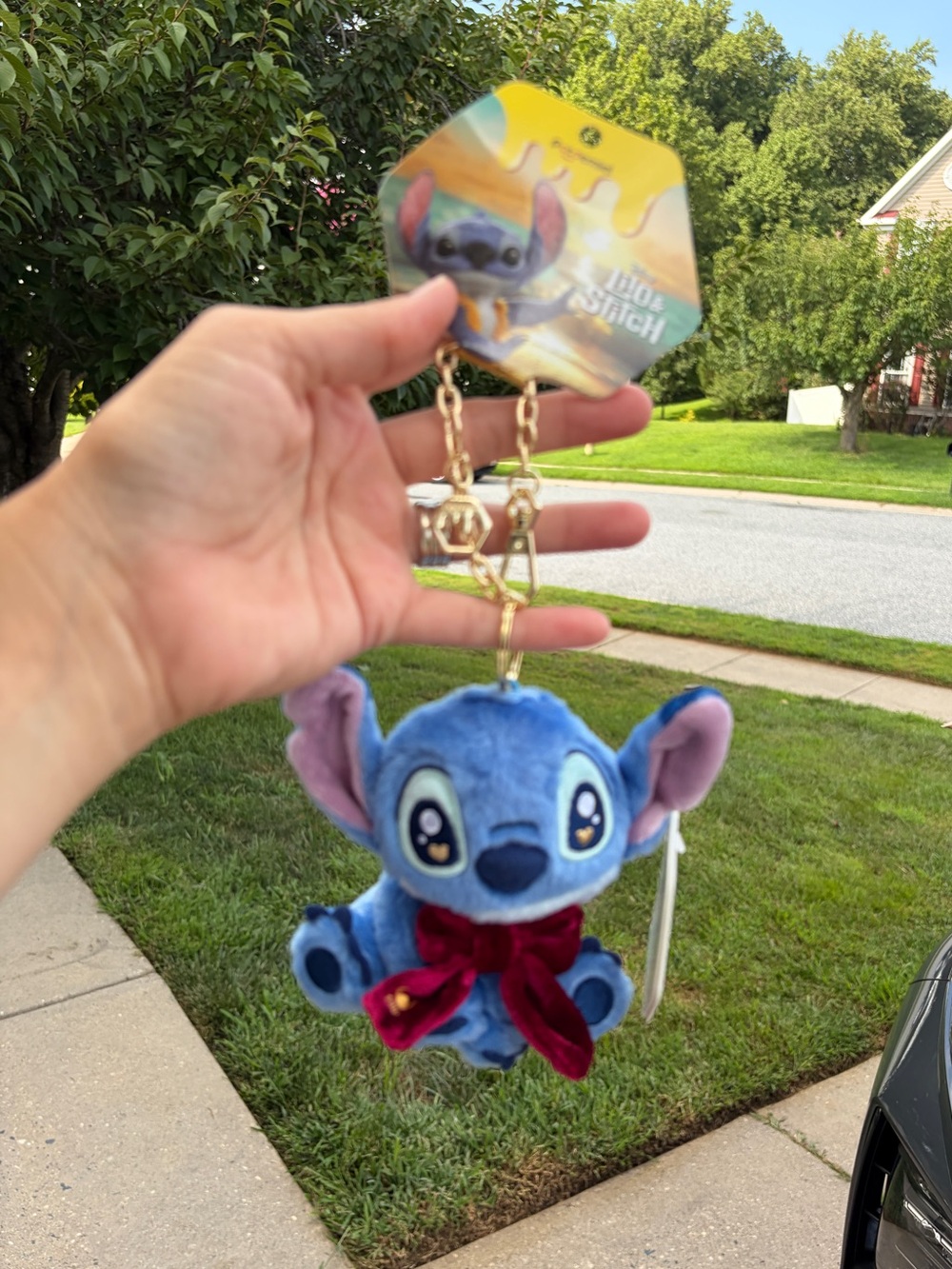 Disney Lilo & Stitch Potdemiel Love Gift Plush Keychain – NEW WITH TAGS